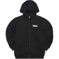 Lonsdale Veste de survêtement noir / blanc