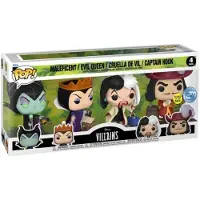 Funko POP! Figurki Pop! Disney Villains - Zestaw 4 Premium Winylowych Postaci