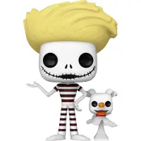 Funko POP! Cauchemar avant Noël POP ! Disney Vinyl Figur Jack w/Zero(Beach) 9 cm