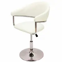 Mendler Tabouret de bar, chaise lounge COMO crème