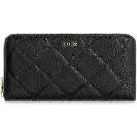 GUESS Libby Large Wallet Noir Femme