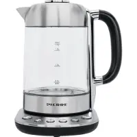 Pierre Bouilloire Électrique PWK7000 Verre avec Température Réglable