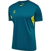 Hummel T-Shirt fonctionnel 'Authentic' bleu cyan / gris / roseau / noir