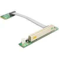 DeLOCK Carte PCI-E riser Mini PCI-Express - Câble PCI 13cm, Gauche