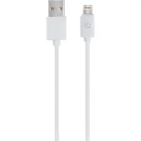 RealPower 255649 lightning cable 1 m White