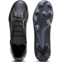 Puma Ultra Match Fg-ag Chaussures De Football Noir-asphalte Noir - 45