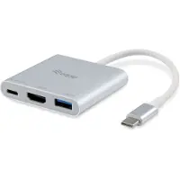 Equip 133461 station d'accueil USB 3.2 Gen 1 (3.1 Gen 1) Type-C Blanc