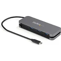 StarTech.com Hub USB-C - - HB30CM3A1CB - 4 Ports - 3 USB-A/1 USB-C - Câble Rétractable