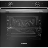 Heinner HBO‑M7210GCDRC‑GIX Four encastrable 72L, écran tactile LED, chaleur tournante avec grill, mode ECO
