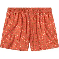 Pockies Boxers crème / orange foncé / noir