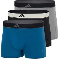 Adidas Boxers ' Active Micro Flex ' bleu / gris clair / noir