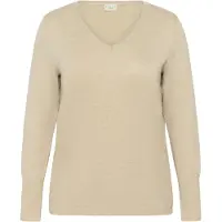 KAFFE CURVE Pull-over 'KClizzy' beige chiné