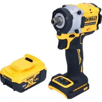 DeWalt DCF 922 N Clé à choc sans fil 18 V 406 Nm 1/2'' Brushless + 1x batterie 5,0 Ah - sans chargeur