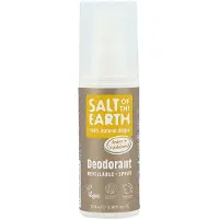 Salt of the Earth Déodorant spray naturel à l'ambre gris et au bois de santal ( Natura l Deodorant) 100 ml