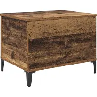 vidaXL Table basse en vieux bois 60 x 44,5 x 45 cm Bois composite