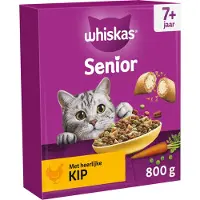 Whiskas Senior Croquettes avec du poulet délicieux 800g