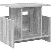 vidaXL Support TV , 50 x 35 x 45 cm, imitation bois gris Sonoma