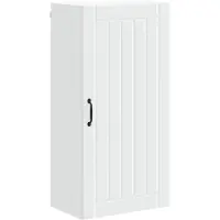 vidaXL Armoire murale LUCCA blanche 50 x 31 x 100 cm en aggloméré