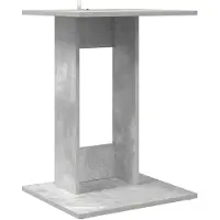 vidaXL Table d'appoint Gris béton 45 x 40 x 62,5 cm Bois d'ingénierie