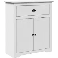 vidaXL Armoire d'entrée BODO blanc 80x35x90 cm