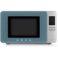 Smeg MOC01SBMEU micro-onde Bleu Micro-ondes grill Comptoir 29 L 1450 W
