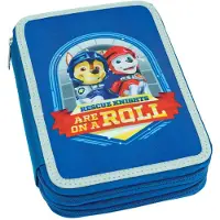 Paw Patrol Knights trousse à crayons remplie à deux étages