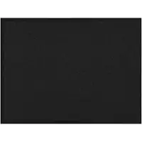 vidaXL Tapis de porte Noir 60 x 40 x 1.2 cm Tissu en teddy