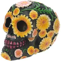 Puckator - Kolekcjonerska Figurka Czaszki z Margarit 11cm - Dzie Zmarych