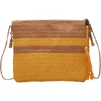 s.Oliver sac à épaule bandoulière Crossbody Bag Beige Stripes brun multicolore