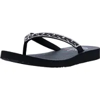 SKECHERS Meditation - Lucky One Mule femme en noir, taille 42