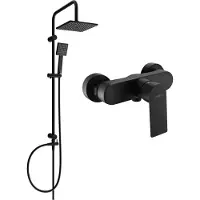 Mexen Ensemble de douche Tord - mitigeur de douche Royo noir