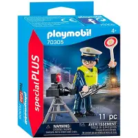 Playmobil 70305 Politieman met Flitscontrole