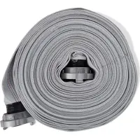 vidaXL Tuyau d'incendie plat 20 m Raccords C-Storz 2 pouces