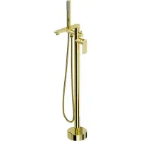 Mexen Leda Mitigeur de baignoire indépendant, or (75633-50)