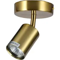 Sensahome FCMX773-A-GD Spot à poser or - 1-flamme or - 5,5x21 cm - douille GU10*3W - sans ampoule