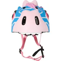 Crazy Safety Giraffe, casque vélo, junior, bleu