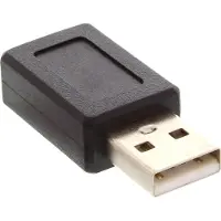 InLine adaptateur USB 2.0, prise A sur prise femelle mini-5 broches