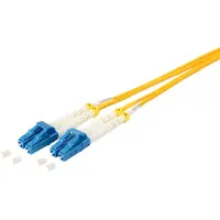 S-Impuls Câble patch duplex LC/LC 9/125µ, OS1/OS2 jaune 2,0m