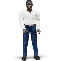 BRUDER Homme à la peau foncée/blanc foncé Pantalon