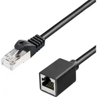 Bintra Rallonge de câble patch RJ45 S/FTP, noir, 10m