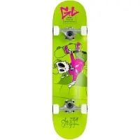 Enuff Skully Enuff Skateboard - 7,75'' - Skully Complet - Vert - - UneTaille - Skateboard