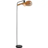 Eglo Lampe de pied en rotin Siruela