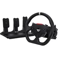 Thermaltake Grb/g6 Steering Wheel And Pedals Noir