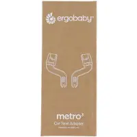 Ergobaby Adaptateur à Siège de Voiture - Métro 3 - Noir - - UneTaille - Adaptateur