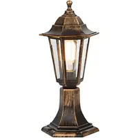 QAZQA Lampe d'extérieur or antique 42 cm IP44 - New Haven