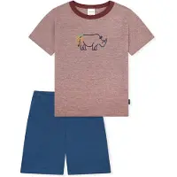 Schiesser Pyjama ' Kids Nightwear ' bleu / rouge