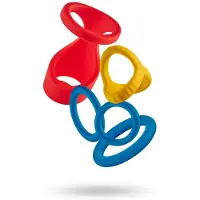 Dream Toys Dreamtoys Love Signal - Set de cock rings (multicolore)