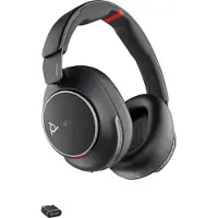 Poly Micro-casque Voyager Surround 85 UC USB-C Microsoft Teams + adaptateur USB-C/A +base de chargement