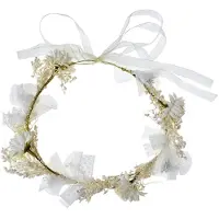 Juleeze Bandeau Femme Blanc JZHB0135
