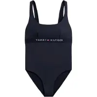 Tommy Hilfiger Underwear Maillot de bain bleu foncé / rouge feu / blanc